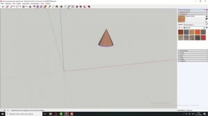 SketchUp 2017 бағдарламасында конус, цилиндр және сфера құру