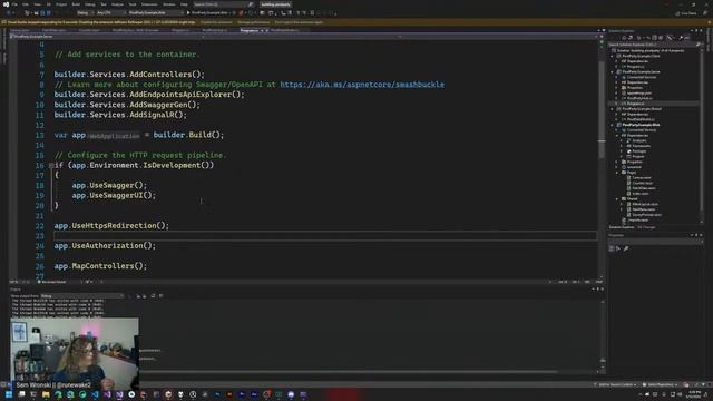 Connecting a Web App to SignalR смотреть онлайн