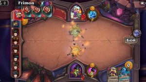 Хартстоун: Поля сражений. МЕГА!!! Эпичная концовка! Hearthstone: Battlegrounds. MEGA! Epic end!