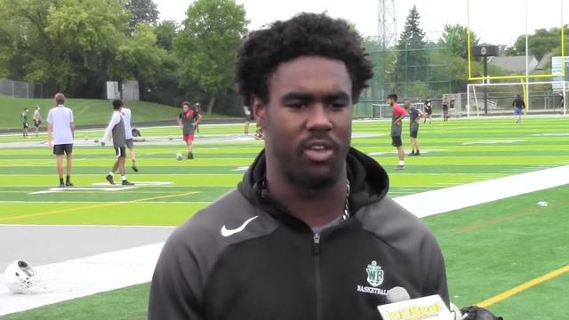 Donovan Edwards Senior West Bloomfield Lakers football previewing Oak Park INDBEATSPORTS смотреть онлайн
