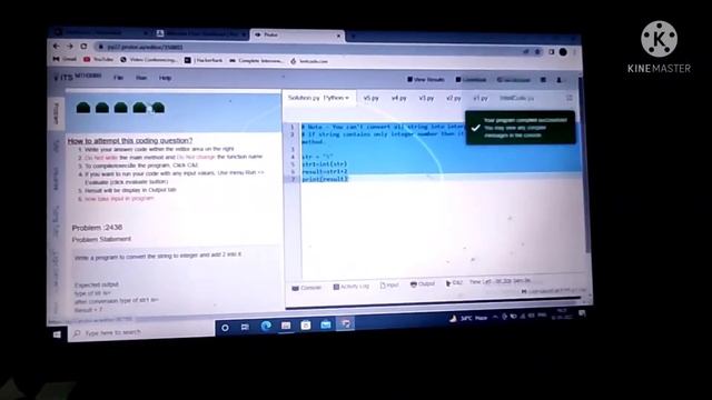 python QUIZ 1 answer AKTU even semester aktu KNC402/301college code 1,2,3,4,5,6,7,8,9.python