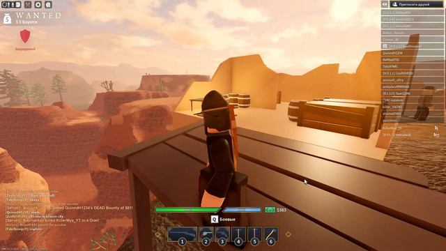 банда ковбоев в роблокс!The wild west!стрим KillerMya и Raven!2 часть смотреть онлайн