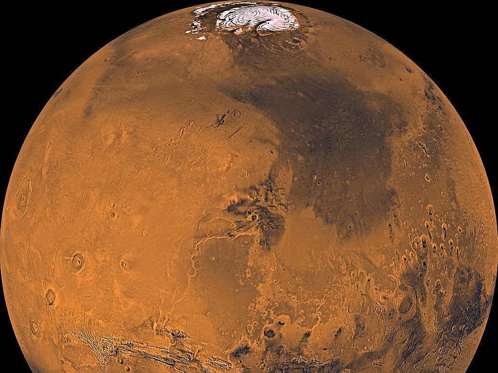 Необычные объекты на поверхности Марса