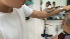 Tattoo POLE BARBERSHOP TƯỜNG BARBER