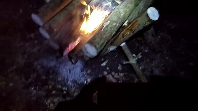 Самоподдерживающийся костёр 2 варианта. смотреть онлайн