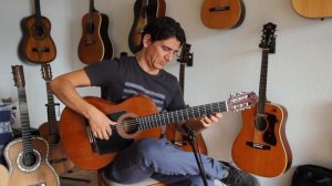 Ricardo Sanchis Carpio flamenco guitar 1983 - cool Estas Tonne black guard look