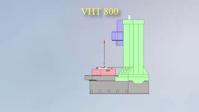 SprutCAM. 3D кинематические схемы станков.Карусельные