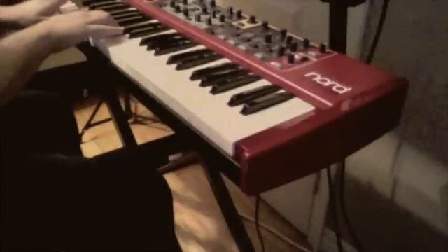 Nord stage compact & Dave Smith Tetra analog synth смотреть онлайн