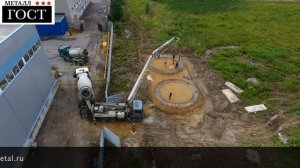 Фундамент резервуара РВС - установка