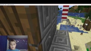Построил в Minecraft город Москва