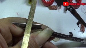 Cách Mài Kéo Bén Như Mới | Cách Phục Hồi Kéo Cùn | How To Sharpen Scissors | #nganhmaymac