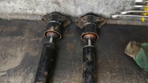 Амортизаторы задние Mercedes ML W164 пара, авторазборка32.рф