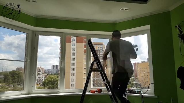 Как повесить римские шторы?