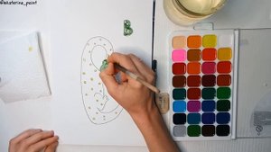 Буква В. Варан