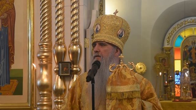 15 декабря 2019 года, проповедь Преосвященного Мефодия "Бог дал – Бог взял" смотреть онлайн