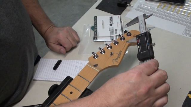 Replacing the Nut on an American Fender Stratocaster: Part 1 смотреть онлайн