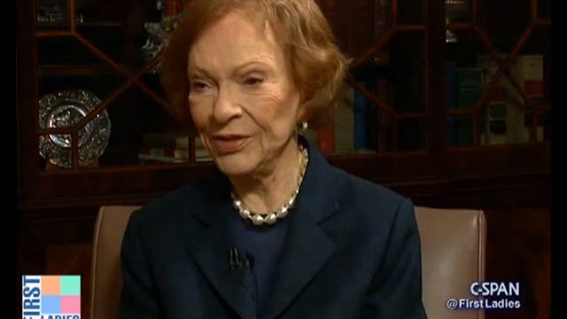 Rosalynn Carter on Attending Cabinet Meetings (C-SPAN) смотреть онлайн