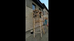 Монтаж дагестанского камня