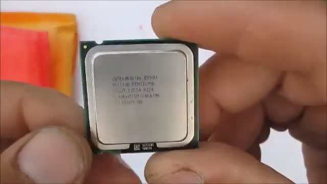 Процессор intel pentium e6300. Распаковка