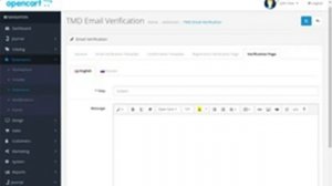 Opencart Email Verification