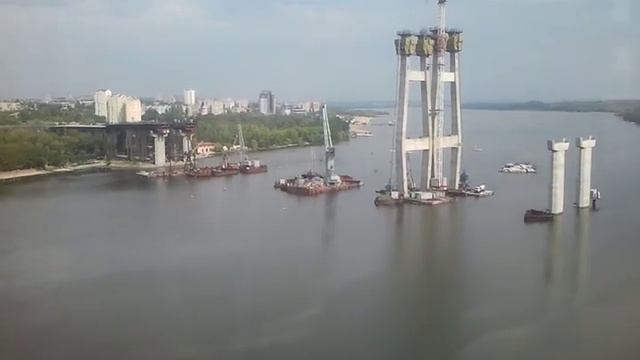Ж\д Мост с Запорожской сечи смотреть онлайн