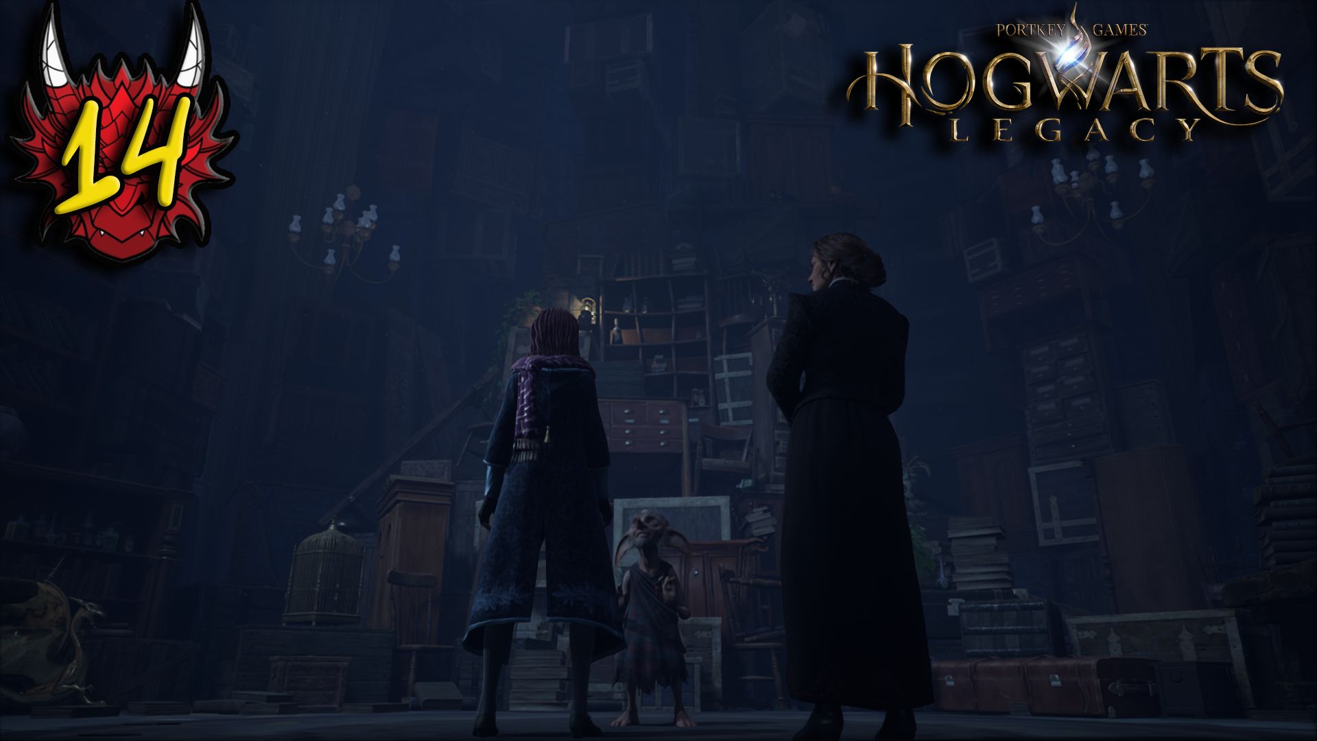Hogwarts Legacy ⫸ Прохождение #14 ⫸ Выручай комната