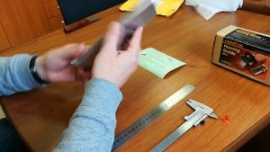 Алмазные бруски. Часть 1. Алмазный двухсторонний брусок. Распаковка посылки.
