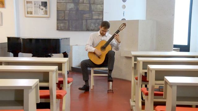 Francisco Tarrega - Sueño Mazurka played by Gergely Bándi смотреть онлайн