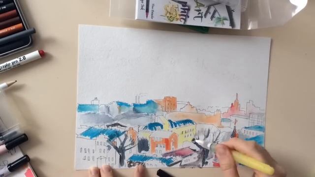 Скрапбукинг маркерами ZIG (Kuretake) смотреть онлайн