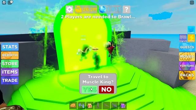 Road to 94980 #1: I wanna get 94980 rebirths | Muscle Legends Roblox смотреть онлайн