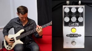 ORIGIN EFFECTS Cali76 Compact Bass Compressor // Nathan Navarro