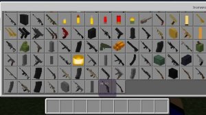 мод на огнестрельное оружие в Minecraft на телефон