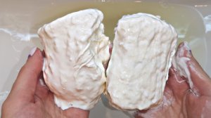 МЫЛО КАК КРЕМ ? SOAKED SOAP / РАЗМОКШЕЕ МЫЛО! НЕЖНЕЕ НЕЖНОГО ?? ЖМЯК МЯГКОЙ И ЖЁСТКОЙ ГУБКОЙ ??