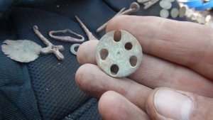 Лесной коп в Крымском лесу Необычный и редкий артефакт