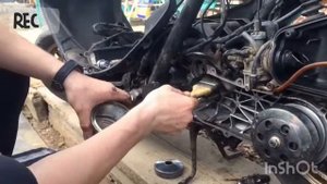 Honda Dio ZX35 - Чистка вариатора