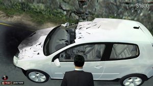 Mafia 1 Volkswagen Golf V GTI - Crash Test [1080p 60fps]