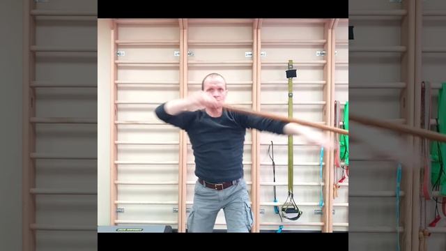 хрестоматия движения. Разминка с палкой. смотреть онлайн