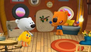 Детский уголок/Kids'Corner. Мишки Ми-Ми-Мишки. Бессонница Кеша и Тучка Игровой мультик.