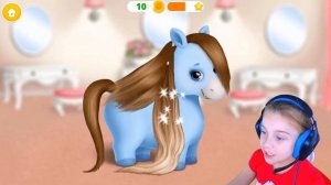 Парикмахерская для пони Игры для девочек