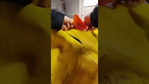 Приклеиваем мягкий плавник .mp4