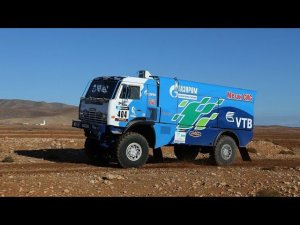 Первый газомоторный болид КАМАЗ-мастер — архивный сюжет