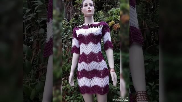 Beautiful stylish crochet handknit Short Midi Dress Long maxi dress designing ideas for women смотреть онлайн