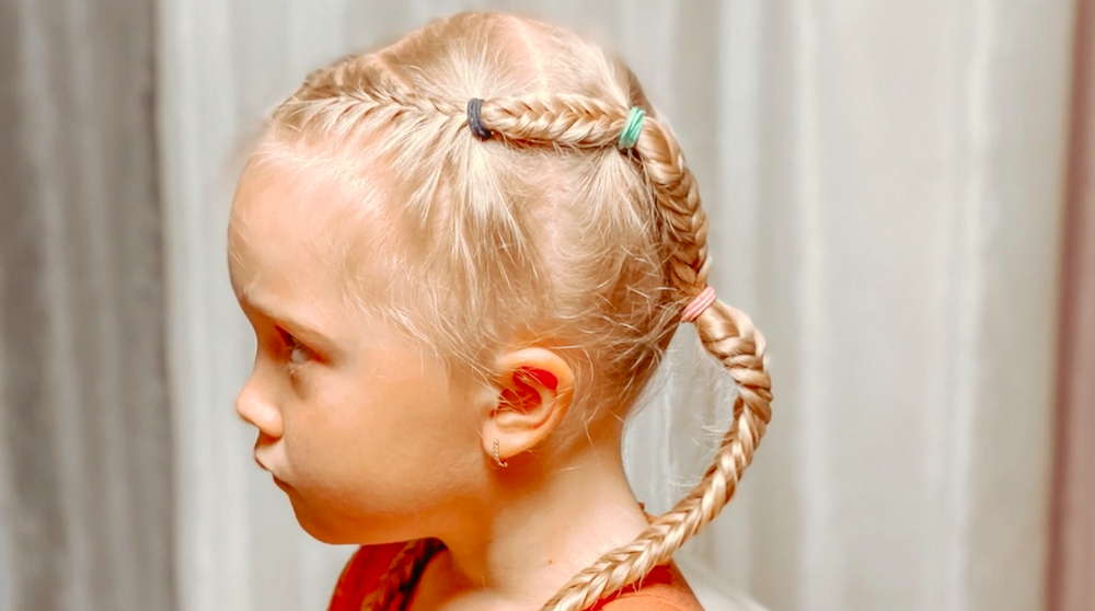 Рыбий хвост _ Лёгкие косички для девочек смотреть онлайн