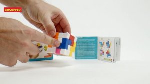 Логическая компактная настольная игра "ЛОГИКА В КУБЕ" Smart Games Bondibon