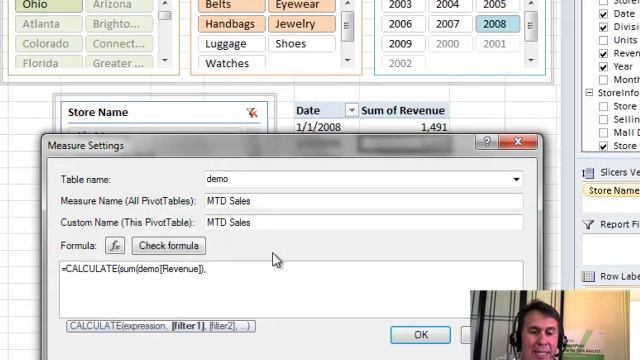 Excel - PowerPivot Data Analyst 11 - Time Intelligence - Episode 1211.011