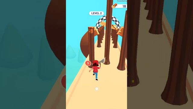 Lumberjack Run ?? All Levels New Big Update Android iOS gameplay hack mod game walkthrough