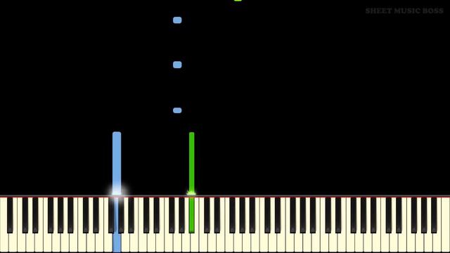 Coffin Dance but it's an EASY Piano Tutorial! смотреть онлайн