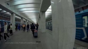Метро Кантемировская - Царицыно и выход в город // 29.06.2017