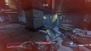 Прохождение DOOM 2016 на максимальной сложности "Кошмар" (60 fps,ультра настройки)