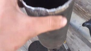 что находится внутри глушителя от 150 кубового квадроцикла